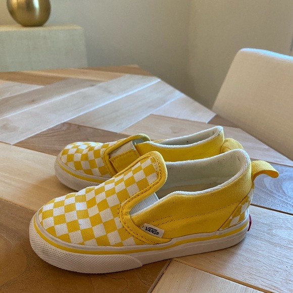 yellow vans for toddlers